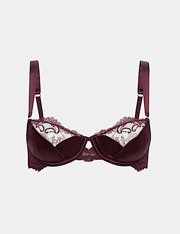 Stella Lace Wired Balcony Bra (A-E) - MX
