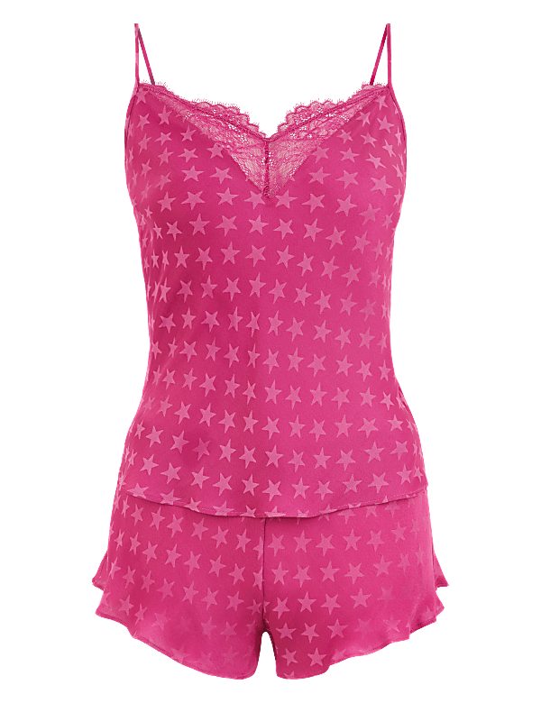 Star Jacquard Cami Set