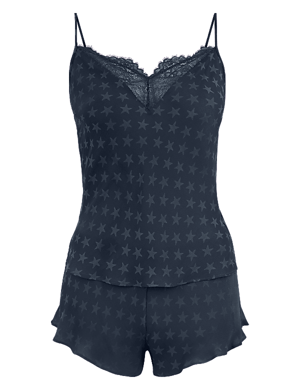 Star Jacquard Cami Set