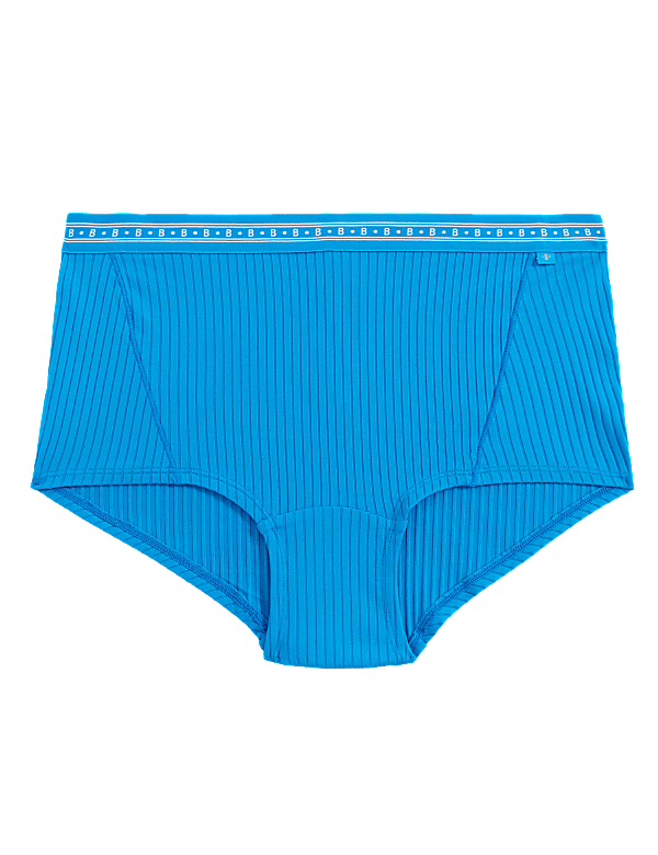 Meia High Waisted Boy Shorts