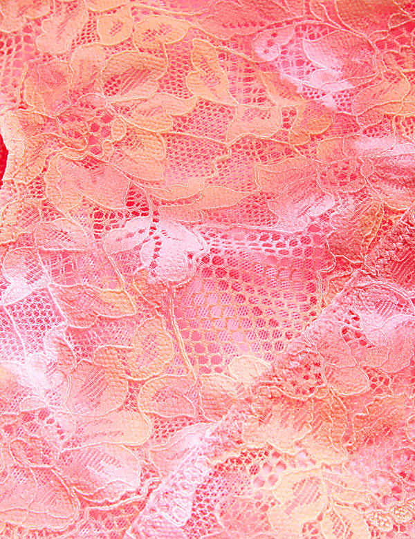 Meia Rib Lace Crop Top