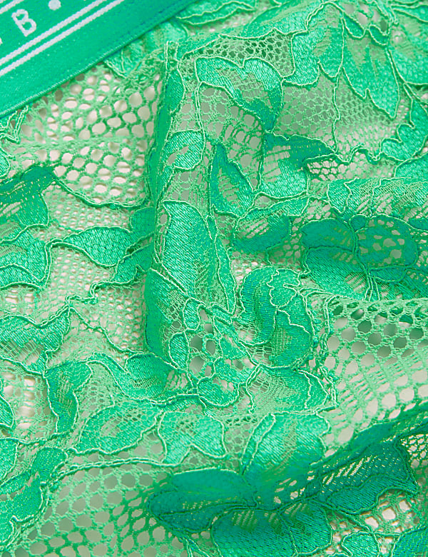 Meia Lace High Waisted High Leg Knickers
