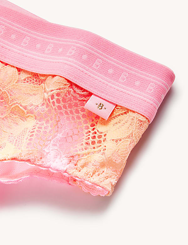 Meia Lace High Waisted High Leg Knickers