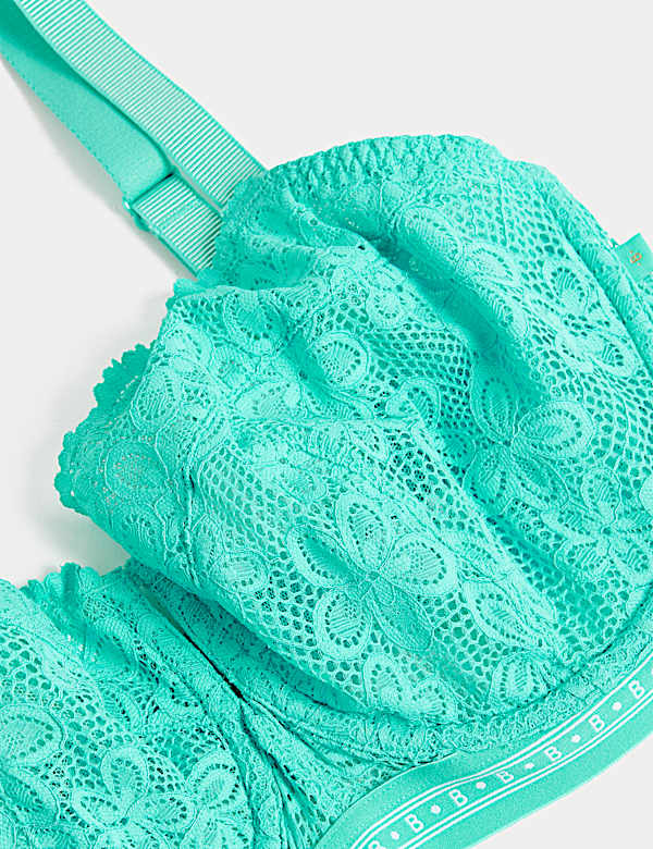 Cleo Lace Wired Balcony Bra (F-H)