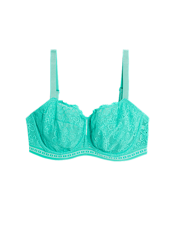 Cleo Lace Wired Balcony Bra (F-H)