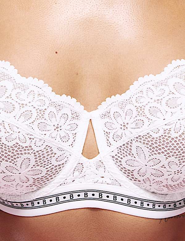  Soutien-gorge &agrave; balconnet, armatures et dentelle Cleo, bonnets F &agrave; H - CH