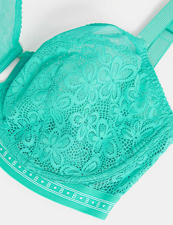 Cleo Lace Wired Minimiser Bra  - US