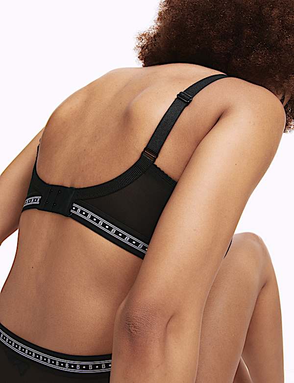 Soutien-gorge minimiseur à armatures, orné de dentelle Cleo  - LU