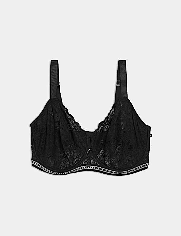 Cleo Lace Wired Minimiser Bra  - CA