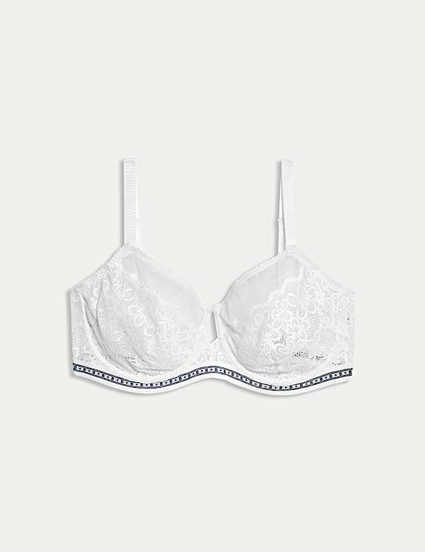 Cleo Lace Wired Minimiser Bra  - AU