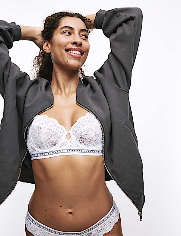 Cleo Lace Wired Balcony Bra (A-E) - VN