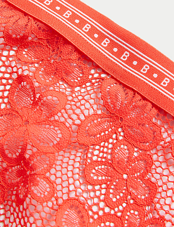 Cleo Lace High Waisted High Leg Knickers