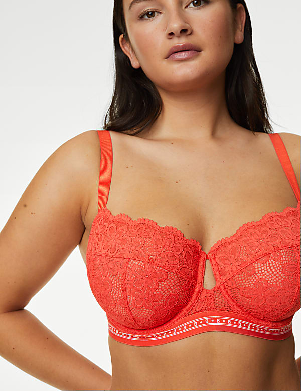 Cleo Lace Wired Balcony Bra A-G