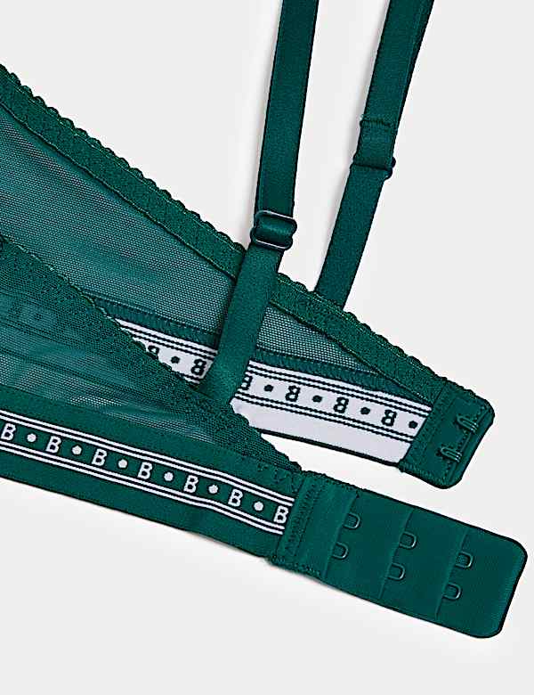 Cleo Lace Wired Balcony Bra A-G