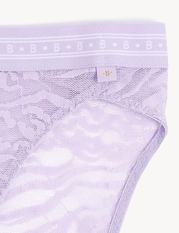 Gisella Mesh High Leg Knickers