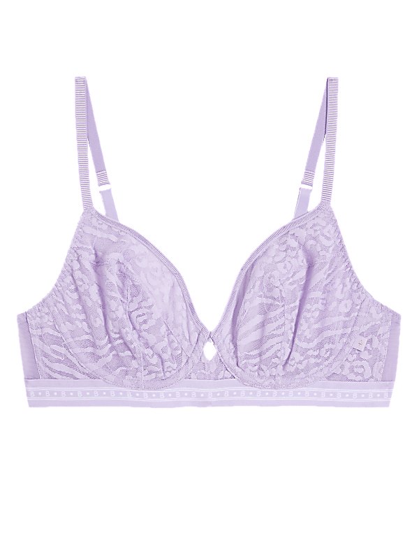 Gisella Mesh Wired Plunge Bra