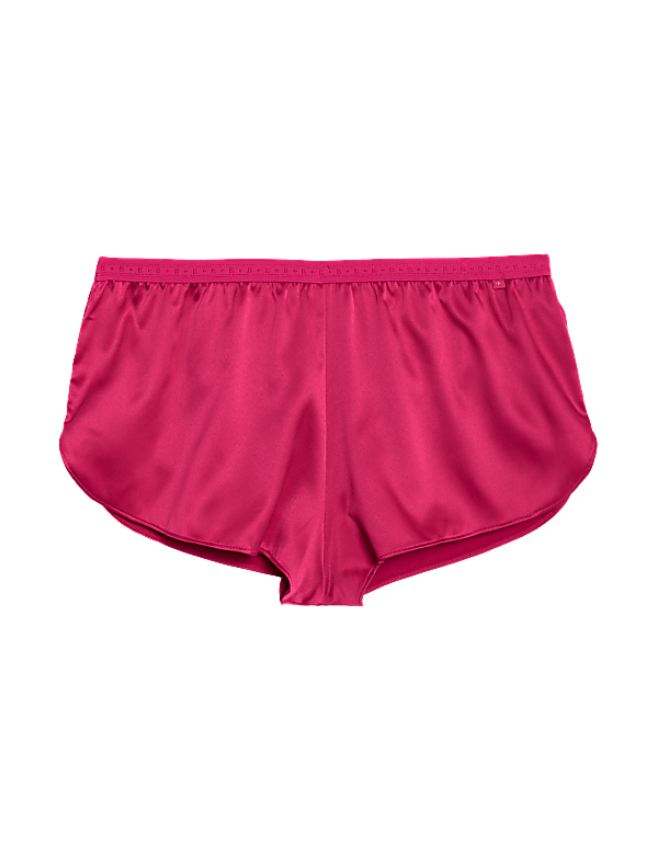 Ines Satin Low Rise French Knickers