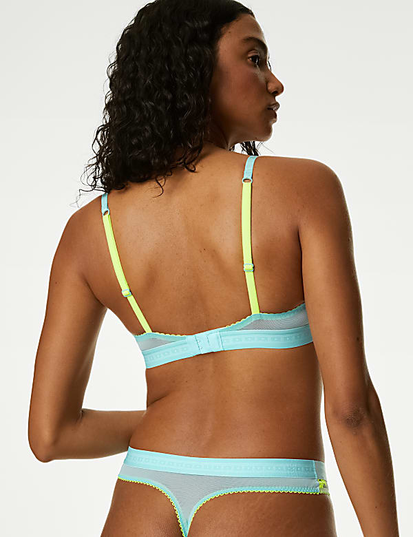 Emilia Embroidered Wired Balcony Bra