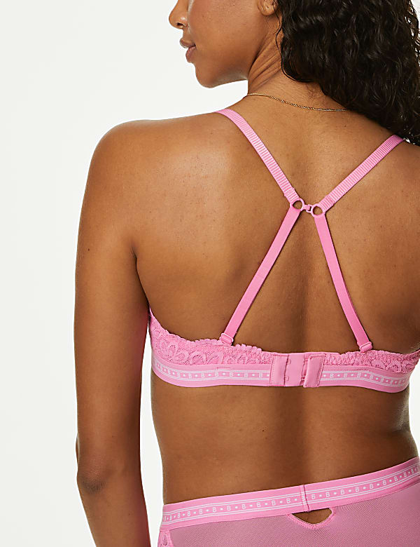 Ebba Ribbed Non Wired Plunge Bra A-E