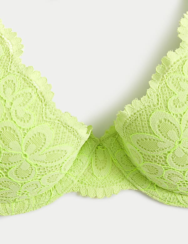 Cleo Lace Wired Demi Cup Bra