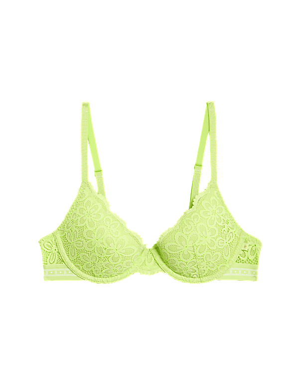 Cleo Lace Wired Demi Cup Bra
