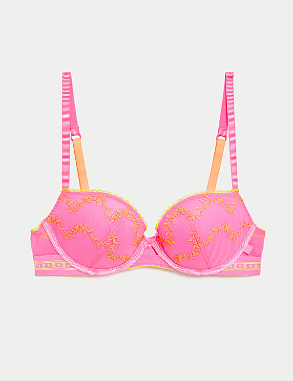 Farina Wired Push Up Balcony Bra (A-E) - RO