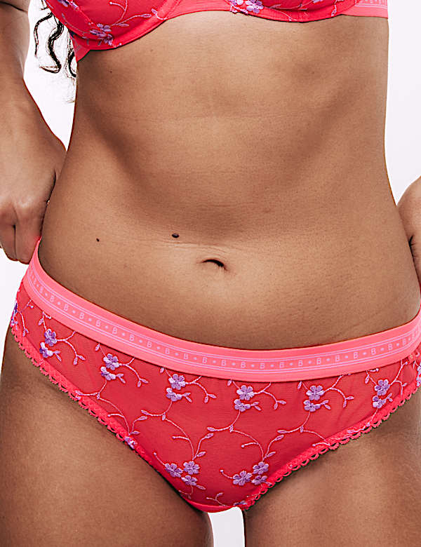 Karina Embroidery Brazilian Knickers - VN