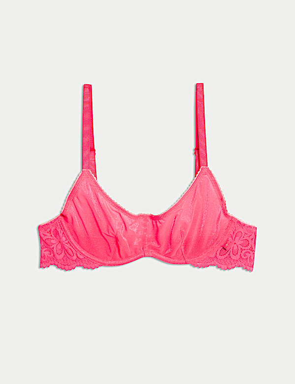 Hanna Glossie Wired Scoop Bra (A-E) - BG