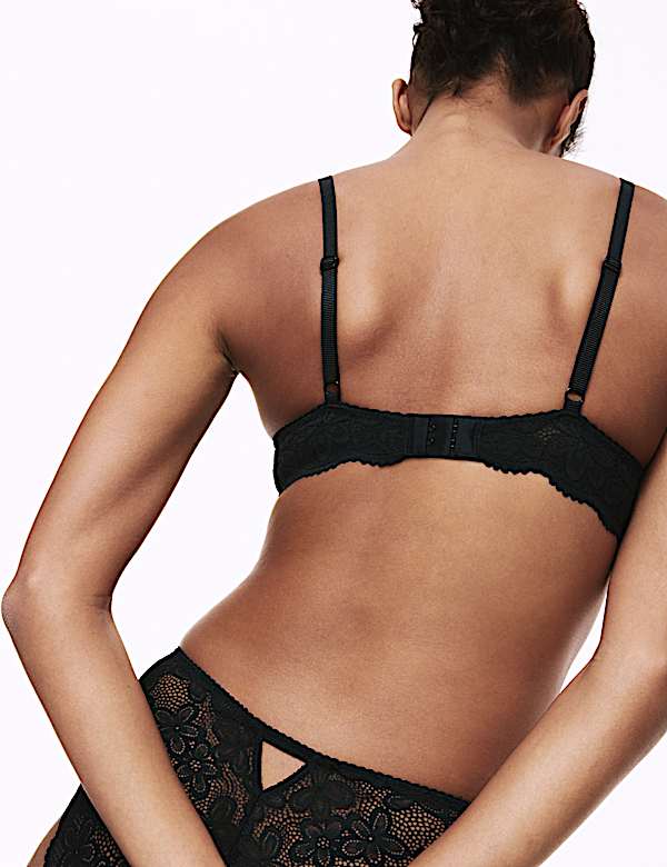 Hanna Glossie Wired Scoop Bra (A-E) - RO