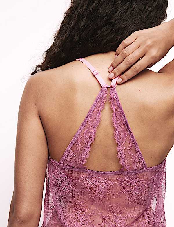 Anna Lace Camisole & French Knickers Set