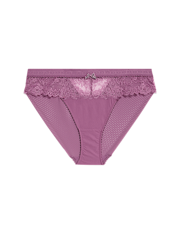 Anna Lace High Leg Knickers