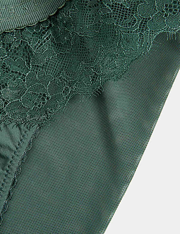 Anna Lace High Leg Knickers