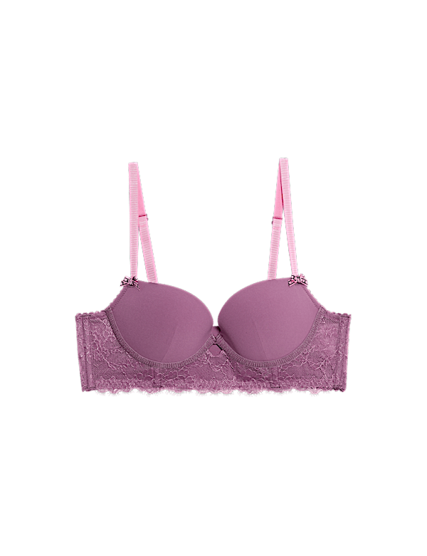 Anna Wired Longline Push-Up Balcony Bra A-E