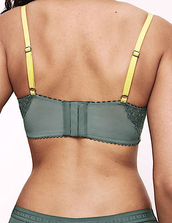 Anna Wired Longline Push-Up Balcony Bra A-E