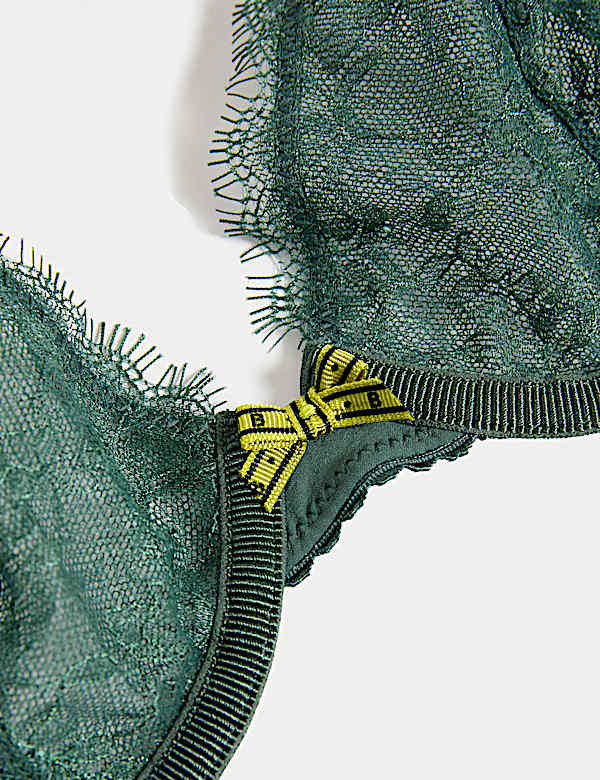 Anna Lace Wired Plunge Bra (A-E)