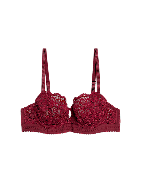 Cleo Lace Wired Balcony Bra (A-E)