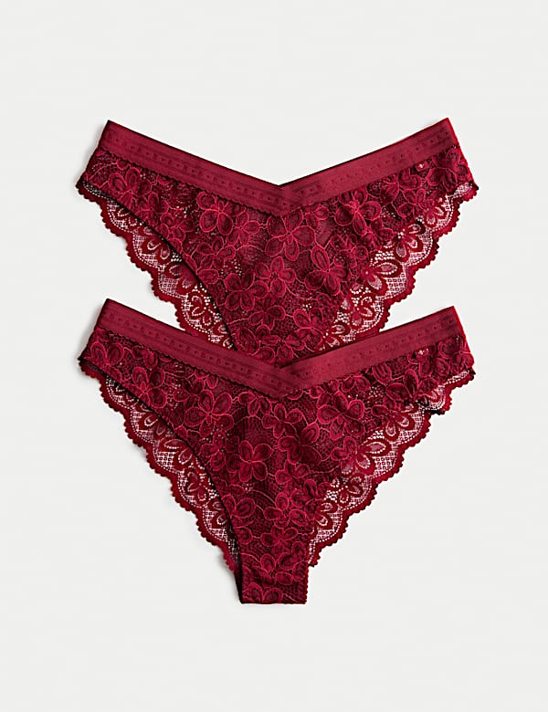2pk Cleo Lace Miami Knickers - RO