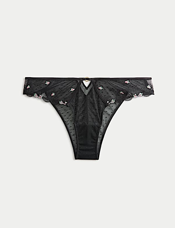 Leah Embroidery Miami Knickers - HU
