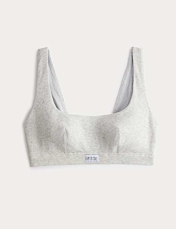 Juni Cotton Rib Non Wired Crop Top (A-E) - IT