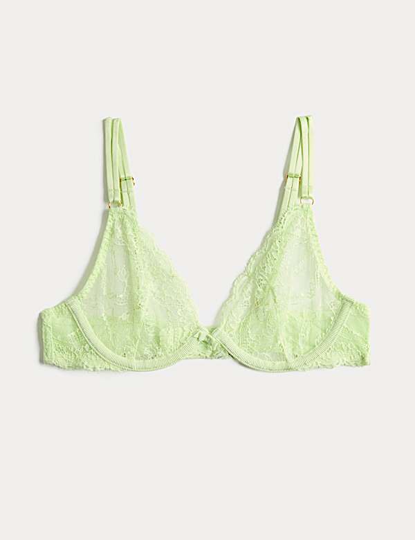 Ida Lace Wired Plunge Bra (A-E) - CA