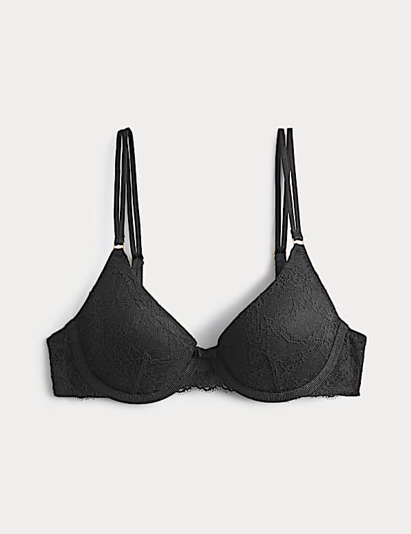 Ida Lace Wired Demi Cup Bra (A-E) - JP