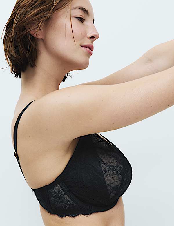 Ida Lace Wired Plunge Bra (F-H) - ES