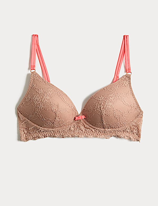Ida Lace Non Wired Plunge Bra (A-E) - NZ