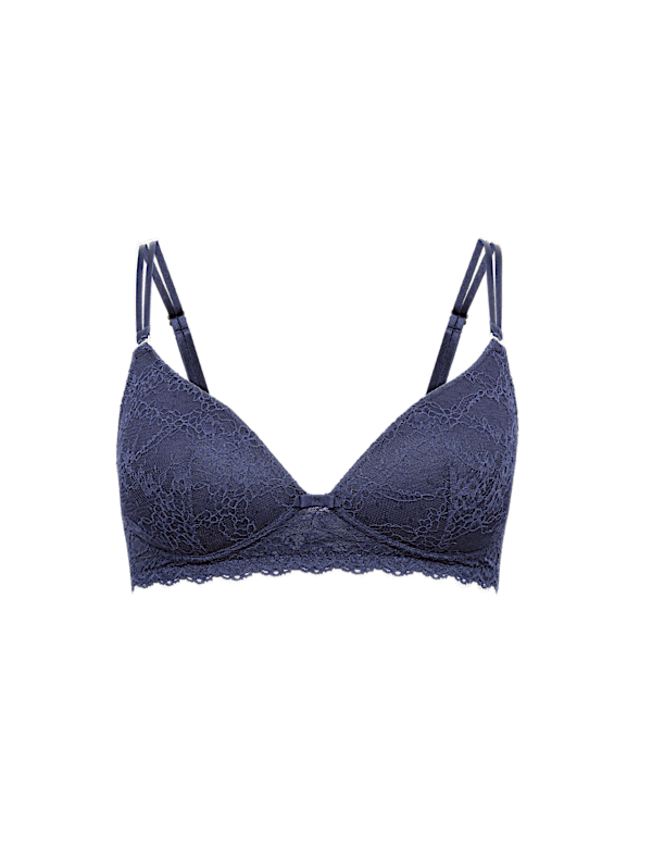 Ida Lace Non Wired Plunge Bra (A-E)