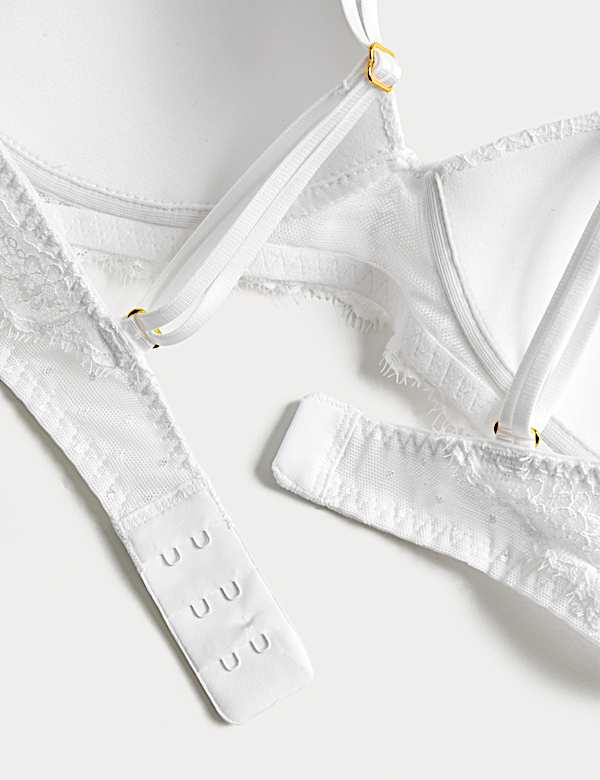 Ida Lace Non Wired Plunge Bra (A-E)