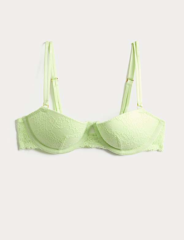 Ida Lace Wired Balconette Bra (A-E) - GR