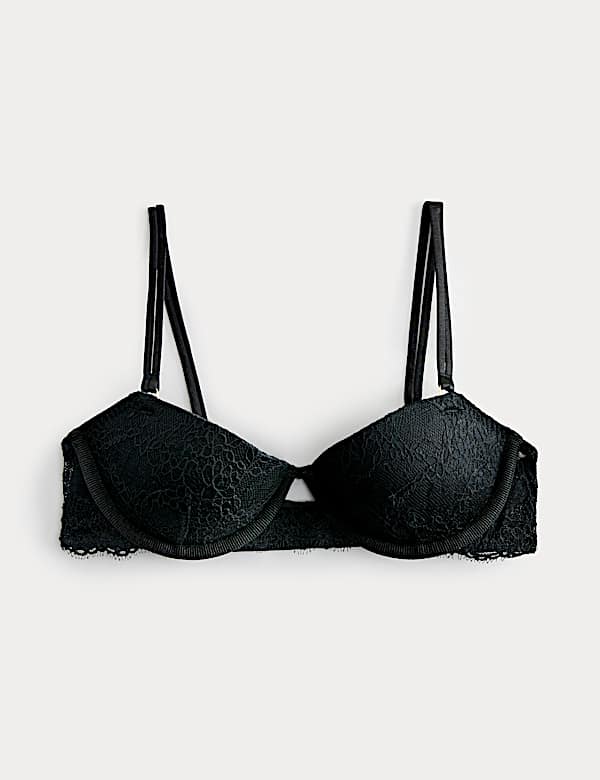 Podprsenka Ida typu balconette s kosticemi a krajkou (A&ndash;E) - CZ