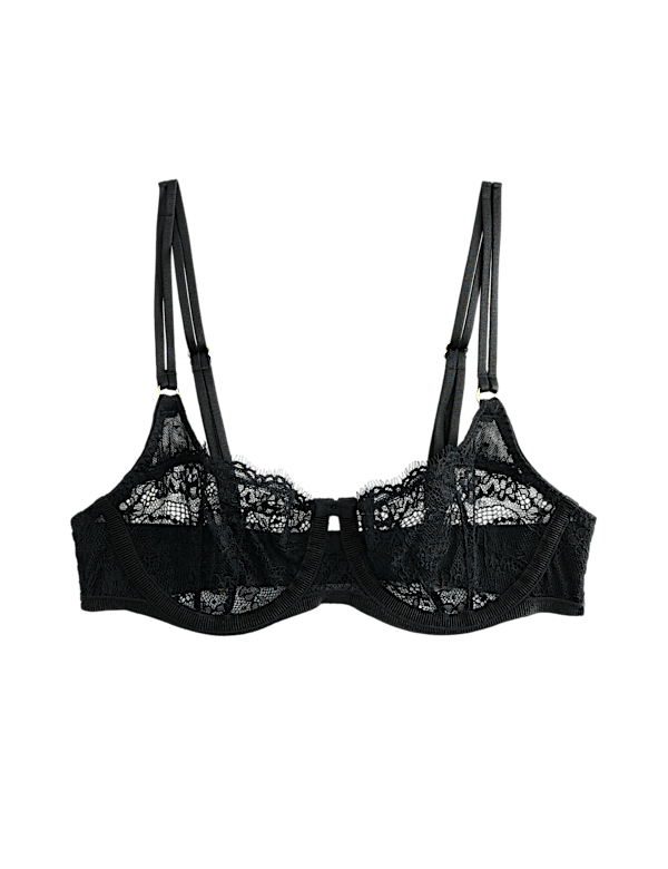 Ida Lace Wired Balcony Bra (A-E)