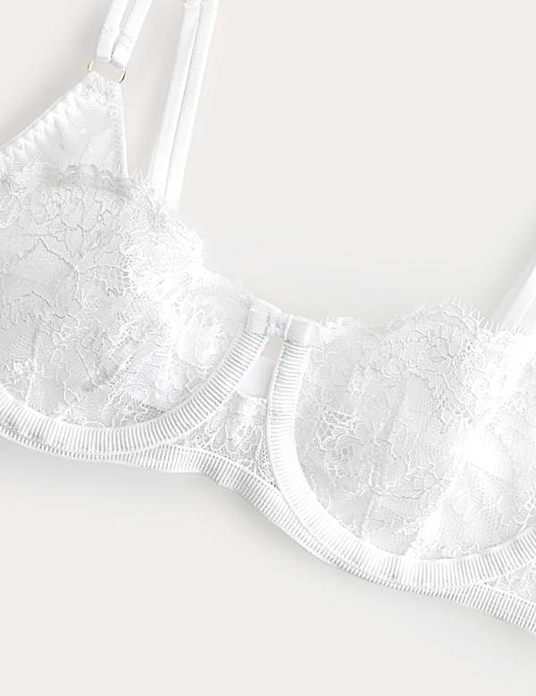 Ida Lace Wired Balcony Bra (A-E)