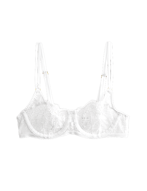 Ida Lace Wired Balcony Bra (A-E)
